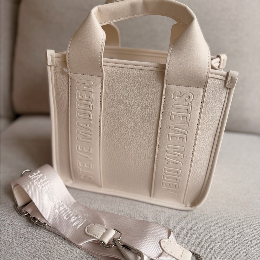 Steve Madden Women's Bwebber E Satchel & Crossbody Bag - Picture 2 of 3